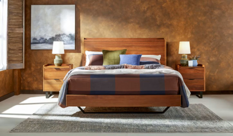 Muriwai Timber Float Bedframe